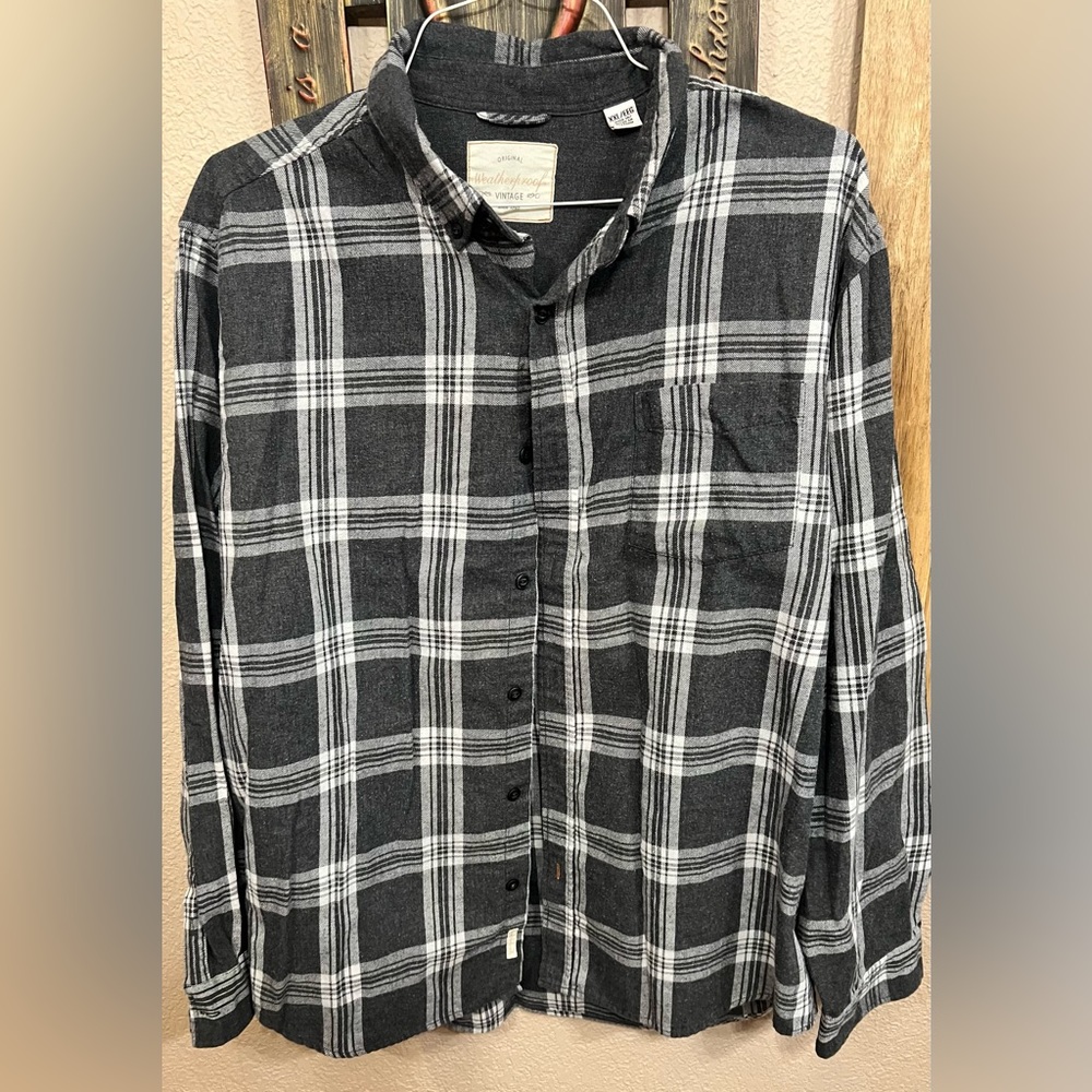 Men’s Vintage original Weatherproof button down 2X.